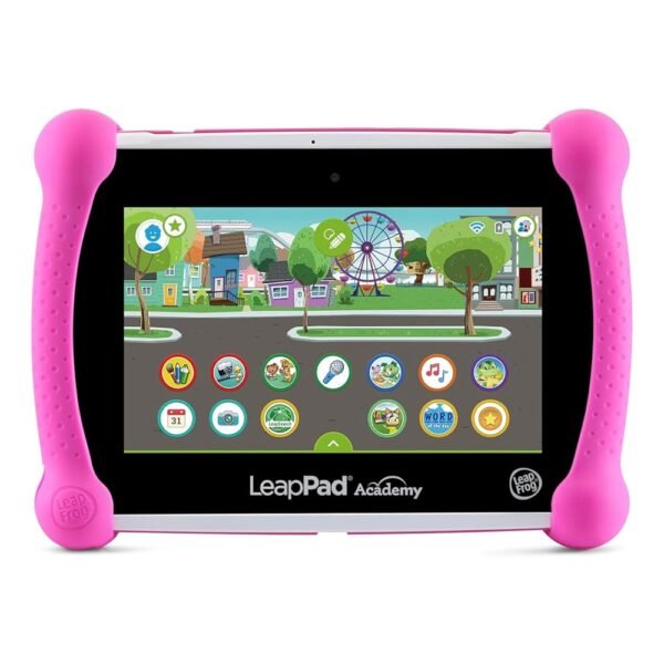 LeapFrog LeapPad Academy Kids’ Learning Tablet, Pink