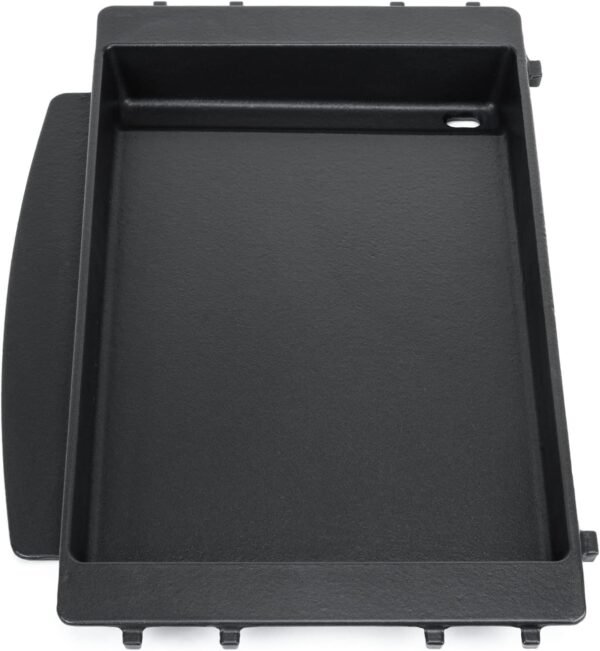 Onlyfire 7658 Grill Griddle for Weber Spirit & Spirit II 200 300 Series Gas Grills, Cast Iron Griddle Replacement Part for Weber 200 300 Series Gas Grill, Griddle Plate 1 Pack