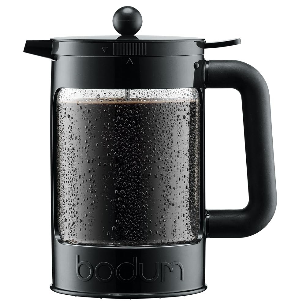 Bodum 51oz Cold Brew Coffee Maker, Black - Made in Portugal