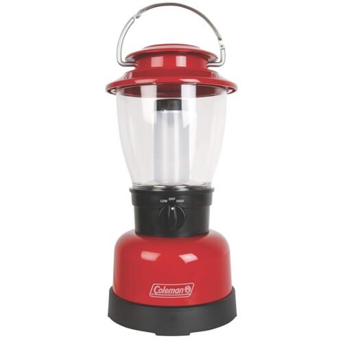 Coleman 4D Battery-Powered Personal LED Lantern, Water & Impact-Resistant with Carabiner Handle, Shines Up to 700 Lumens, Outdoors Camping Essentials