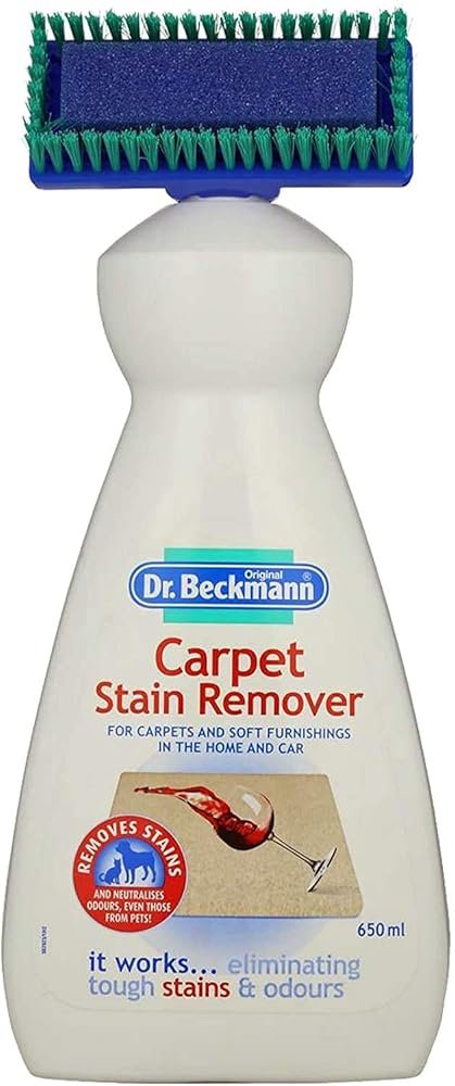 Dr. Beckmann 2 X Carpet Stain Remover with Cleaning applicator/Brush -650ml