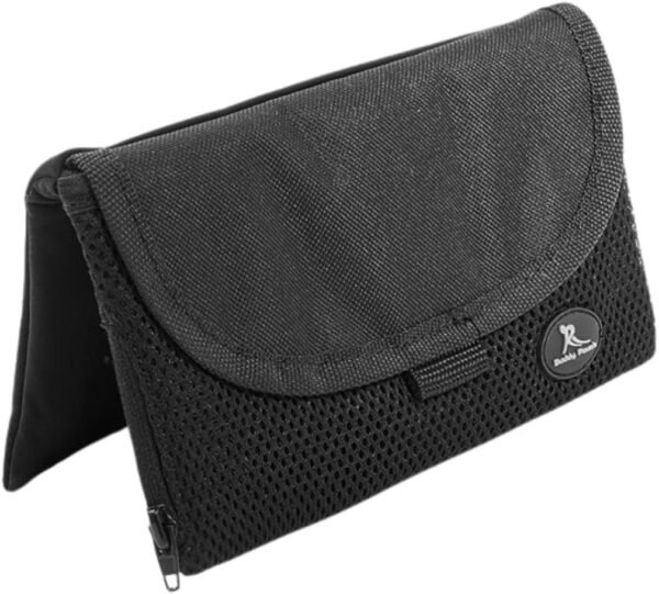 Running Buddy XXL Running Fanny Pack for Men & Women - Black | Running Waist Pack for Jogging, Hiking, Cycling | Phone, Money & Key Holder - No Bounce, Chafe, Slip | Water...