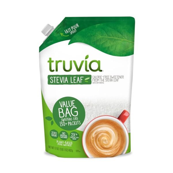 Truvia Original Calorie-free Sweetener from the Stevia Leaf, 17 Ounce Refill Bag
